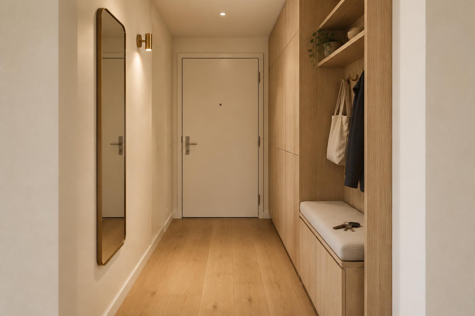 Casa Radura · Ingresso e contenimento