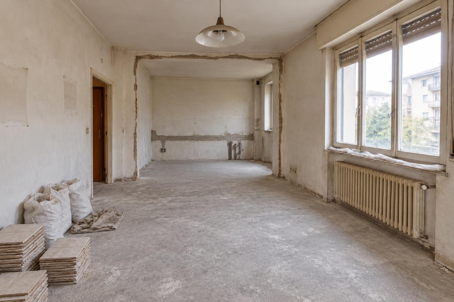 Casa Radura · fase di lavori