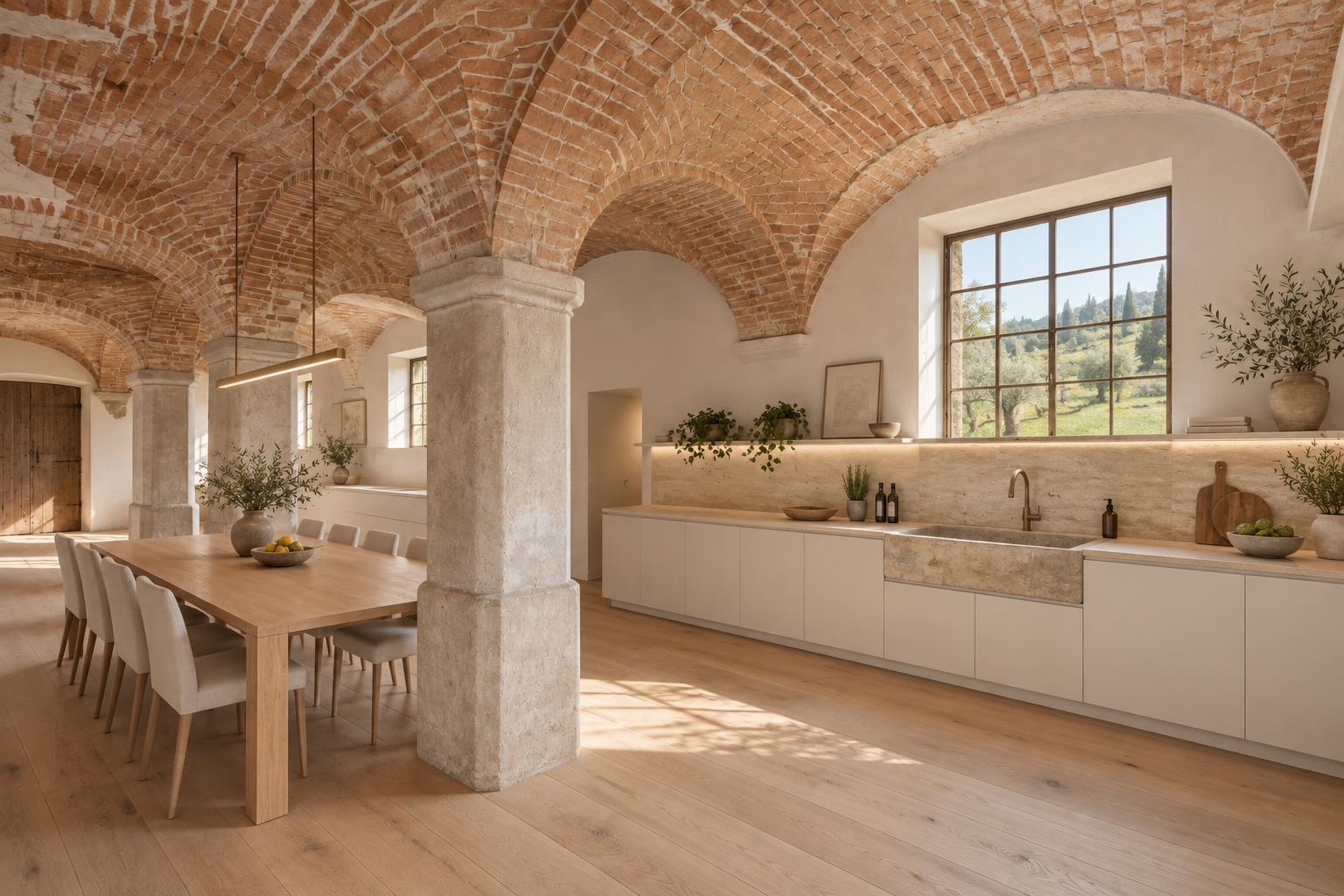 Cucina sotto le volte · proposta