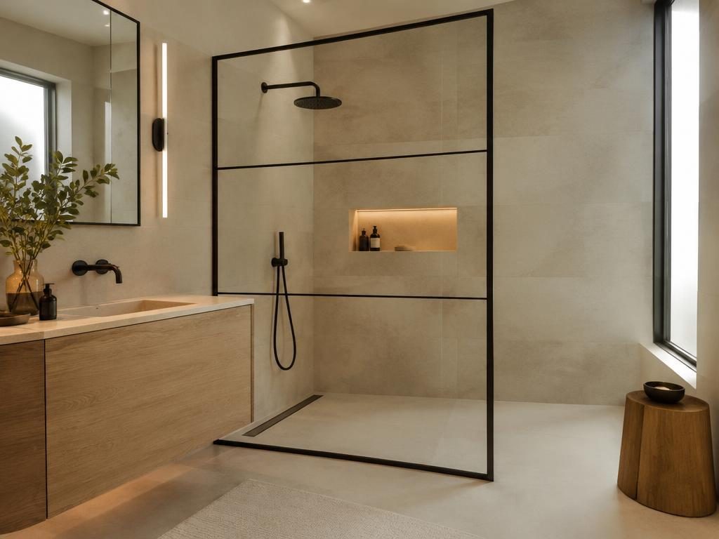 Loft Brera – Bagno con doccia walk-in