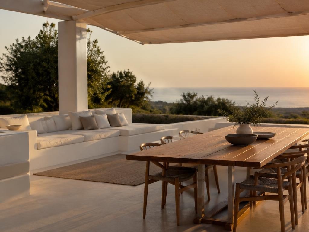 Villa sul mare – Terrazza al tramonto