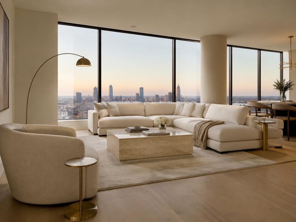 Attico in città – Living