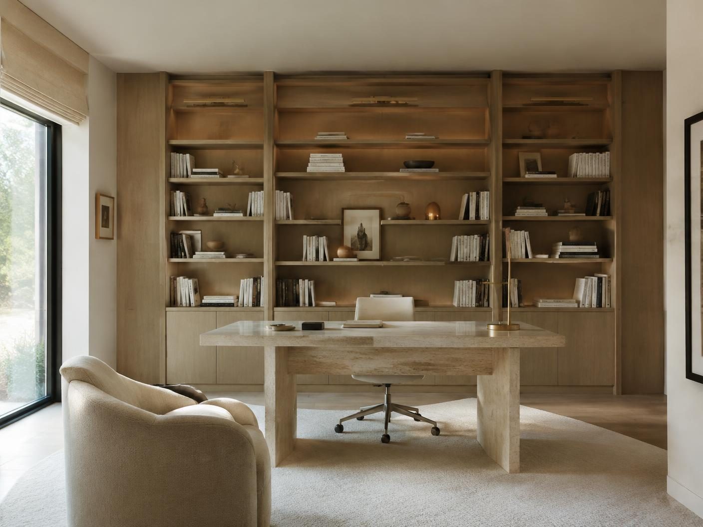 Studio e biblioteca